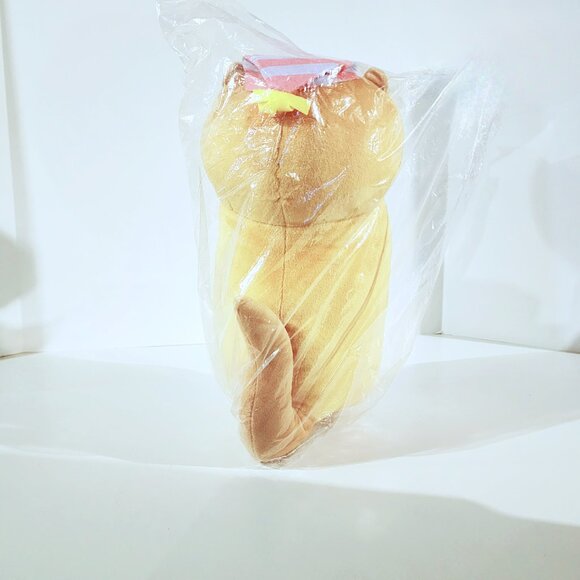 New FuRyu Kawaii Uso No Kawauso Ukiuki Otter Party Plush (Pink Hat) Japan 32cm - Picture 3 of 3